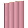 Mexen Strito 01 Strio 01 Probe von geriffelten Wandpaneelen, rosa - S120-01-307-S