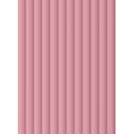 Mexen Strito 01 Strio 01 Probe von geriffelten Wandpaneelen, rosa - S120-01-307-S