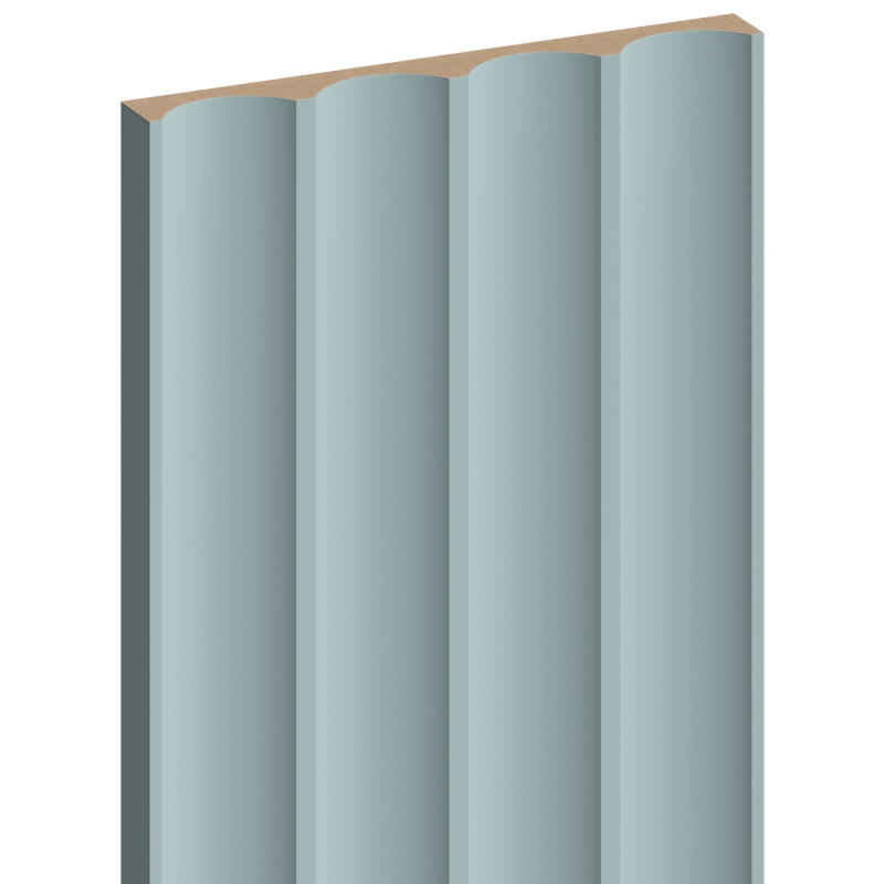 Mexen Strito 01 Strio 01 Probe gerillter Wandlamellen, Grau Blau - S120-01-308-S