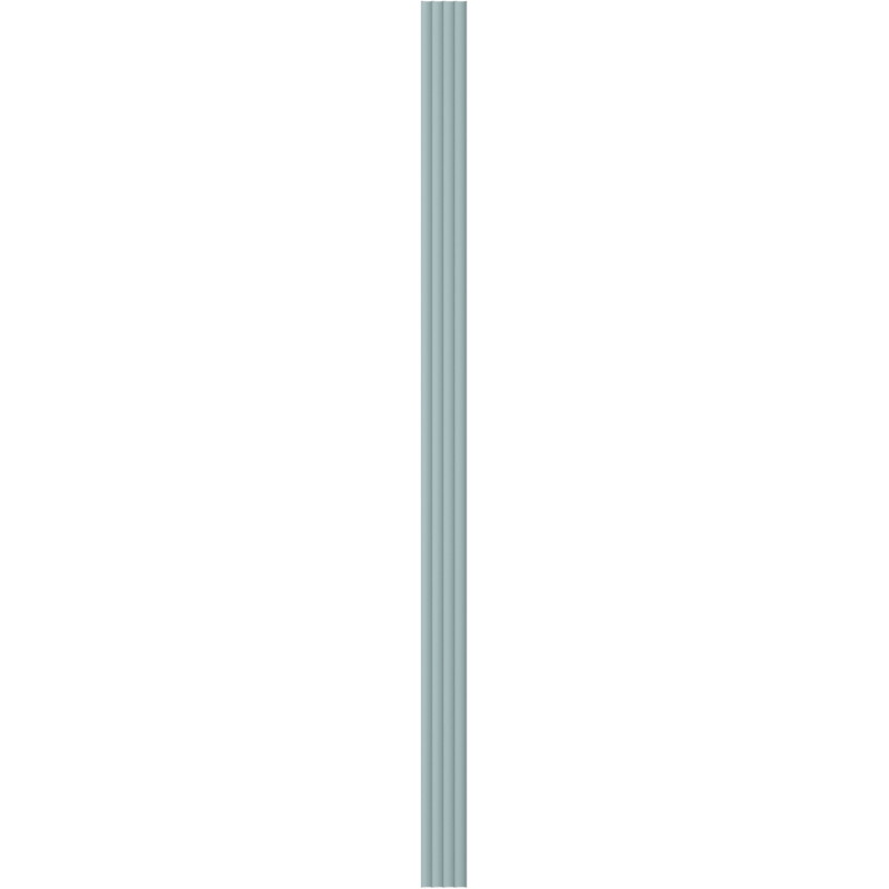 Mexen Strito 01 Strio 01 Probe gerillter Wandlamellen, Grau Blau - S120-01-308-S
