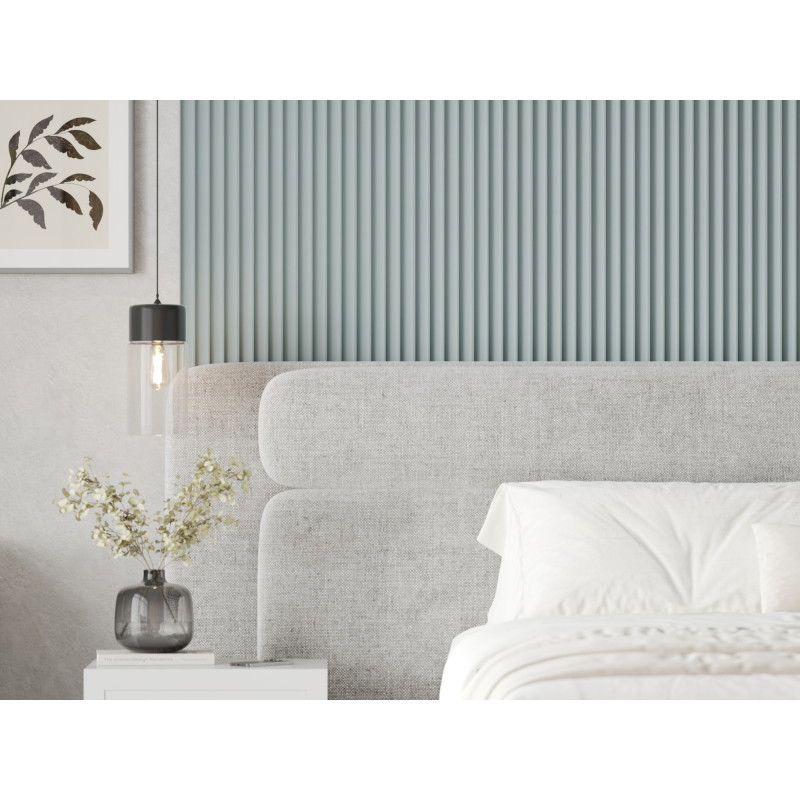 Mexen Strito 01 Strio 01 Probe gerillter Wandlamellen, Grau Blau - S120-01-308-S