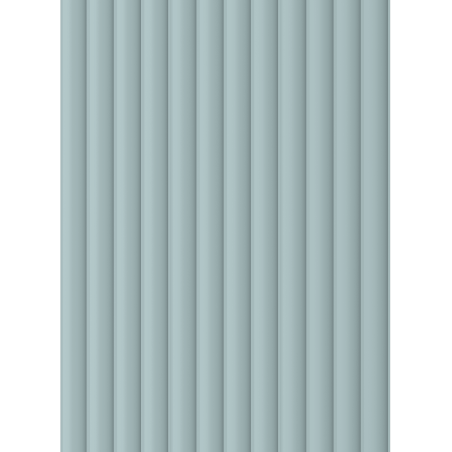 Mexen Strito 01 Strio 01 Probe gerillter Wandlamellen, Grau Blau - S120-01-308-S