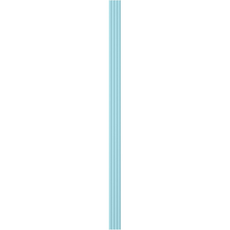 Mexen Strito 01 Strio 01 Probe gerillte Wandlamellen, blau - S120-01-309-S