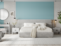 Mexen Strito 01 Strio 01 Probe gerillte Wandlamellen, blau - S120-01-309-S