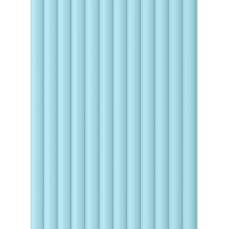 Mexen Strito 01 Strio 01 Probe gerillte Wandlamellen, blau - S120-01-309-S