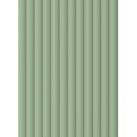 Mexen Strito 01 Strio 01 Probe von gerillten Wandlamellen, Salbei - S120-01-310-S