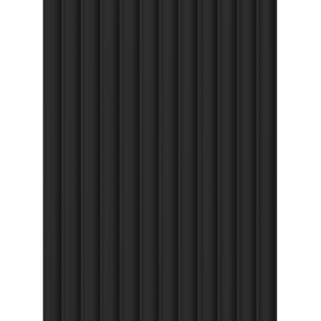 Mexen Strito 01 Strio 01 Muster von gefrästen Wandlamellen, schwarz - S120-01-311-S