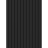 Mexen Strito 01 Strio 01 Muster von gefrästen Wandlamellen, schwarz - S120-01-311-S