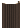 Mexen Ovalo 02 flexible gerillte Wandpaneele 280 x 36 cm, technisches Furnier, Eiche Mocca - S130-280-02-045