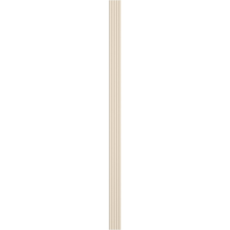 Mexen Strio 02 Probe gerillte Wandlamellen, beige - S120-02-303-S