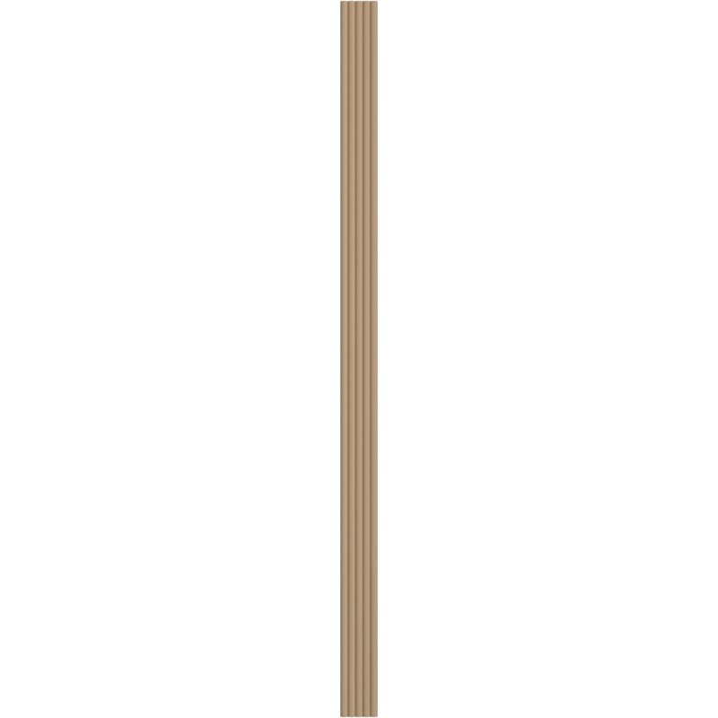 Mexen Strio 02 Probe von gerillten Wandlamellen Cappuccino - S120-02-304-S