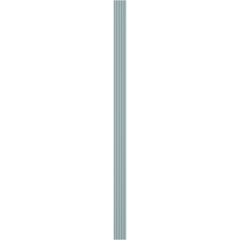 Mexen Strio 02 Probe von gefrästen Wandlamellen, graublau - S120-02-308-S