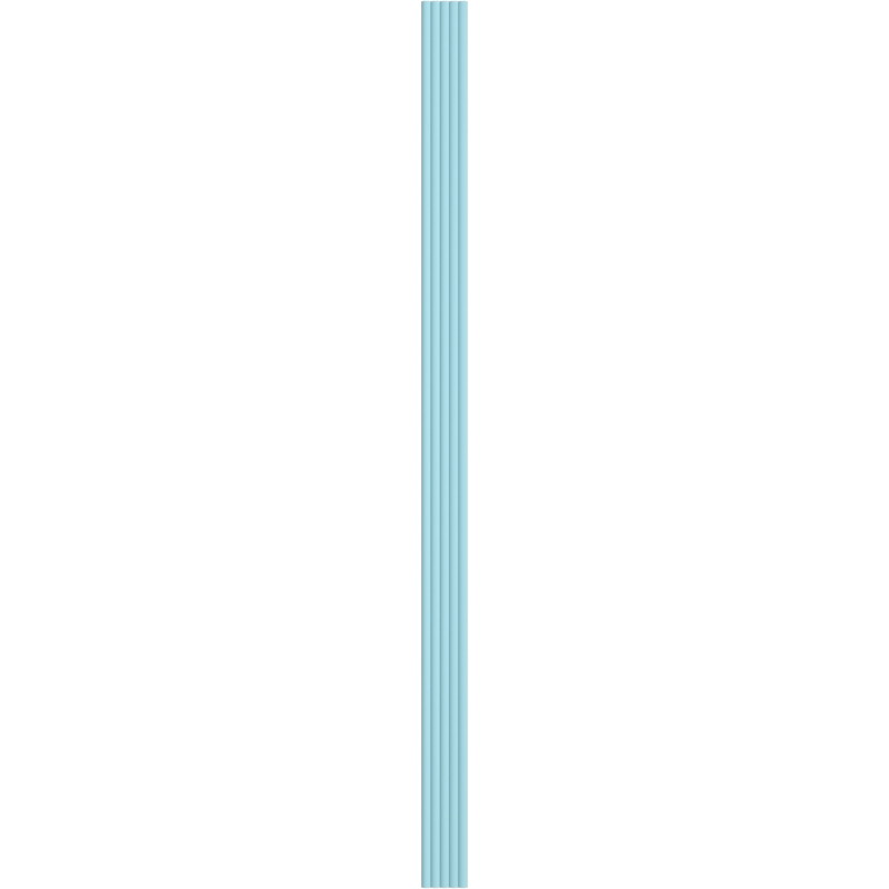 Mexen Strio 02 Probe der gerillten Wandpaneele, blau - S120-02-309-S