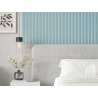 Mexen Strio 02 Probe der gerillten Wandpaneele, blau - S120-02-309-S