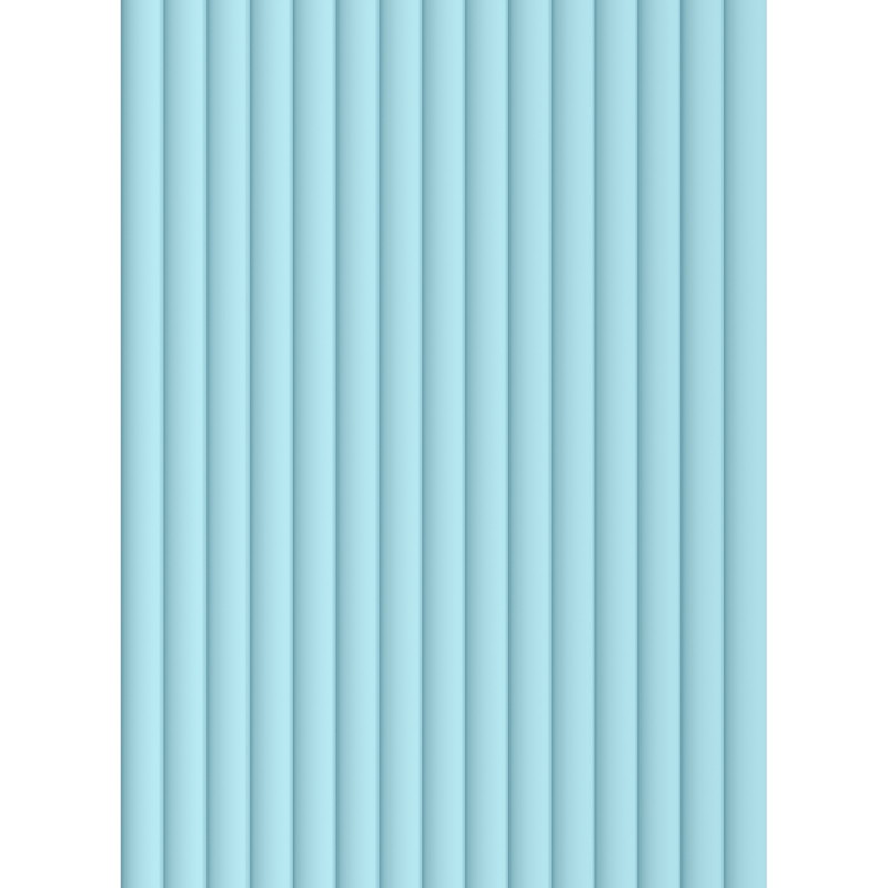 Mexen Strio 02 Probe der gerillten Wandpaneele, blau - S120-02-309-S