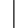 Mexen Strio 02 Probe der gerillten Wandlamellen, schwarz - S120-02-311-S