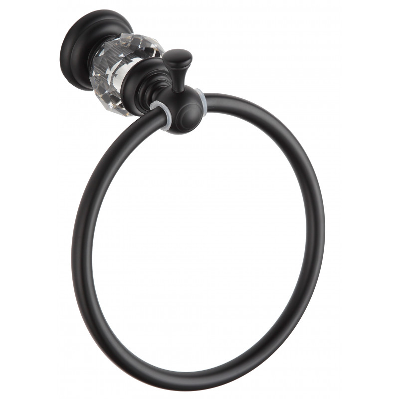 Mexen Estela colgador de toalla, negro - 7011532-70