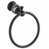 Mexen Estela colgador de toalla, negro - 7011532-70