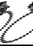 Mexen Estela dvieļu pakaramais, melns - 7011532-70