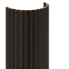 Mexen Ovalo 01 Probe von flexiblen, gerillten Wandlamellen, technisches Furnier, Schwarze Eiche - S130-01-046-S