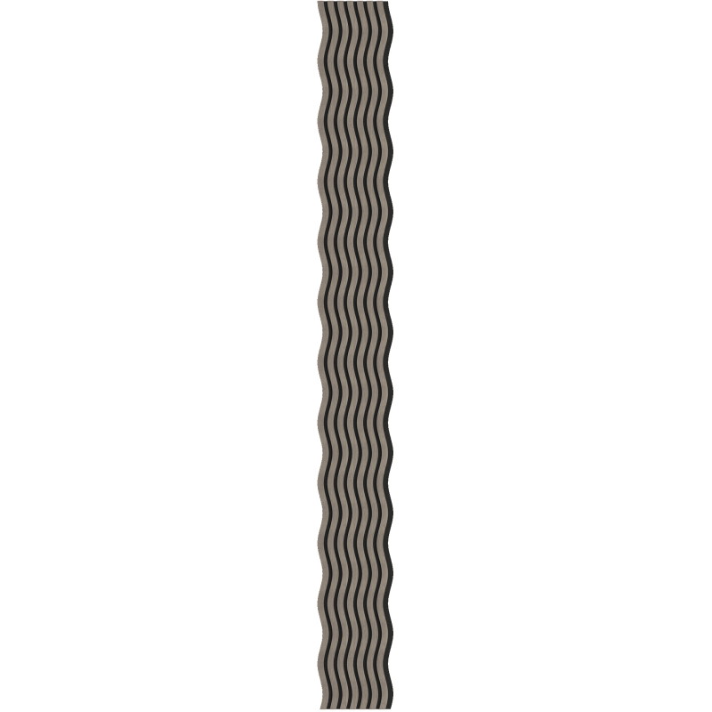 Mexen Lam-SF 01 Muster der akustischen Wandpaneele, Technisches Furnier, Graue Eiche - S106-01-043-S