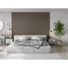 Mexen Lam-SF 01 Muster der akustischen Wandpaneele, Technisches Furnier, Graue Eiche - S106-01-043-S