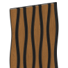 Mexen Lam-SF 01 Lam-SF 26 Muster der akustischen Wandlamellen, Filz 9 mm, Furnier, Eiche Natur - S106-26-042-S
