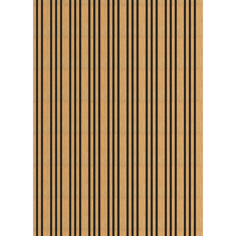 Mexen Lam-F Slim 01 Muster von akustischen Wandpaneelen, 9 mm Filz, technisches Furnier, Eiche Classic - S107-280-01-041
