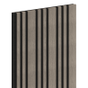 Mexen Lam-F Slim 01 Muster von akustischen Wandpaneelen, Filz 9 mm, technisches Furnier, Graue Eiche - S107-043-S