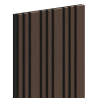 Mexen Lam-F Slim 01 Probe von akustischen Wandpaneelen, 9 mm Filz, technische Furnier, Eiche Mocca - S107-045-S
