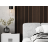Mexen Lam-F Slim 01 Probe von akustischen Wandpaneelen, 9 mm Filz, technische Furnier, Eiche Mocca - S107-045-S