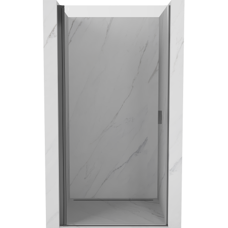 Mexen Mist-B drzwi prysznicowe uchylne 65 cm, transparent, gun metal - 8A2-065-000-95-00