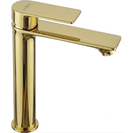 Mexen Royo hög tvättställsblandare, guld - 72210-50