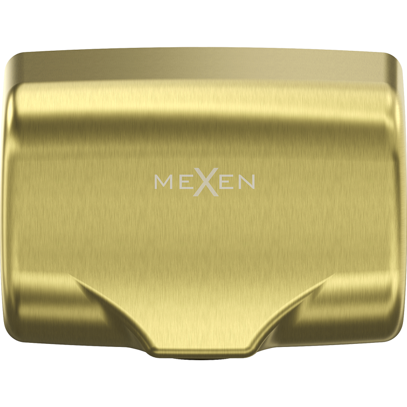 Mexen Ventaro-Ul asciugamani elettrico, 1350 W, oro spazzolato - 70K034-55