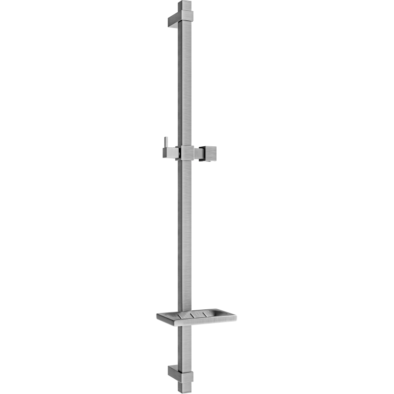 Mexen DQ duschstång med tvålkopp 80 cm, grafit - 79381-66