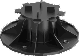 Mexen UniC supporto per terrazza regolabile per piastre 66-145 mm - C9902-066-145