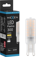Mexen Aura żarówka LED G9, 3W, Ciepła - 3000K, 300 lm - L120-G9-0330-01