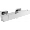 Mexen Cube thermostatic shower faucet, chrome - 77250-00