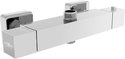 Mexen Cube thermostatische douchekraan, chroom - 77250-00