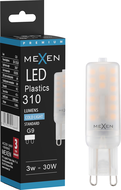 Mexen Aura żarówka LED G9, 3W, Zimna - 6500K, 310 lm - L120-G9-0365-01