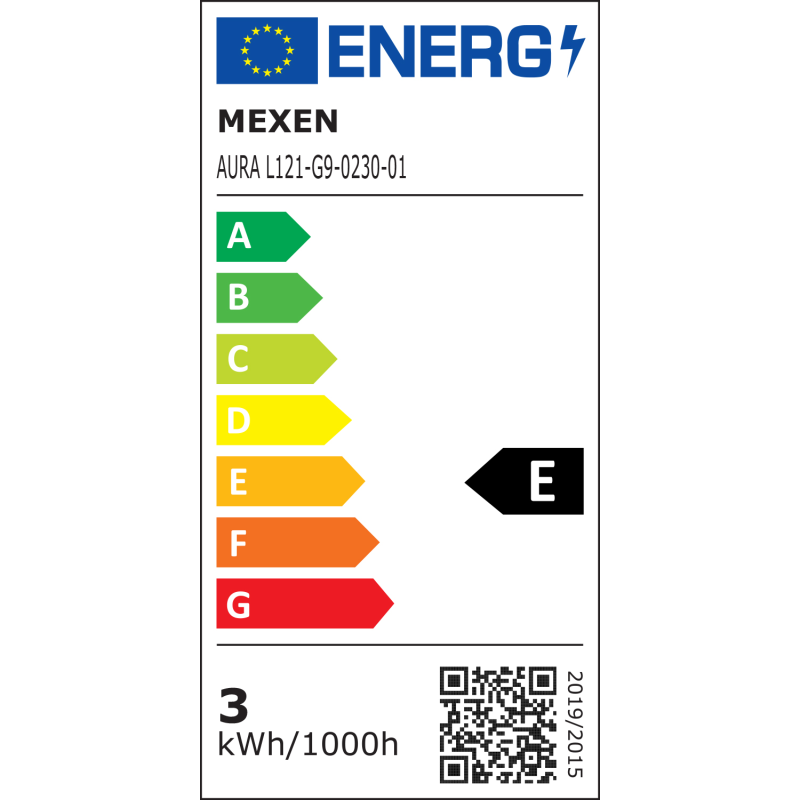 Mexen Aura żarówka LED G9, 2,5W, Ciepła - 3000K, 280 lm - L121-G9-0230-01