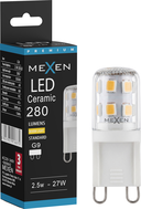 Mexen Aura żarówka LED G9, 2,5W, Ciepła - 3000K, 280 lm - L121-G9-0230-01