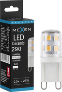 Mexen Aura żarówka LED G9, 2,5W, Neutralna - 4000K, 290 lm - L121-G9-0240-01
