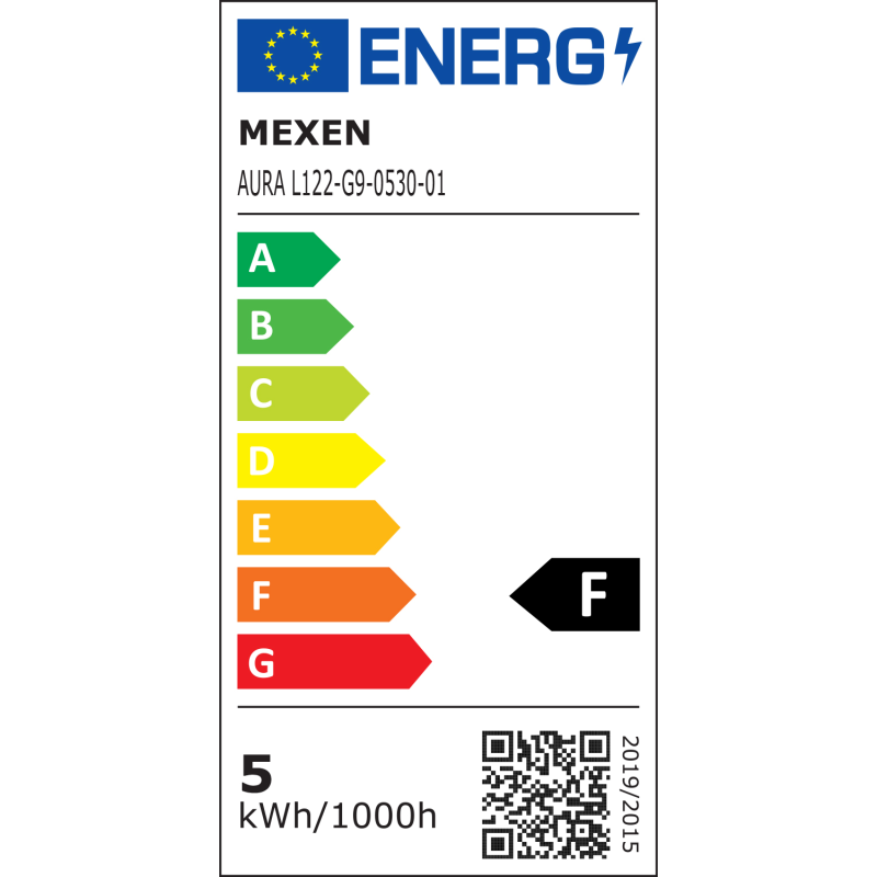 Mexen Aura żarówka LED ściemnialna G9, 5W, Ciepła - 3000K, 500 lm - L122-G9-0530-01