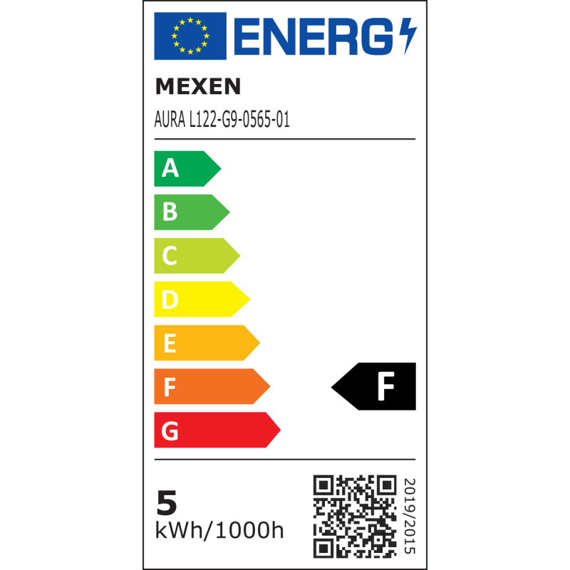 Mexen Aura żarówka LED ściemnialna G9, 5W, Zimna - 6500K, 520 lm - L122-G9-0565-01