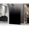Mexen Kioto L ścianka prysznicowa Walk-in 120 x 200 cm, ombre czarna 8 mm, czarna - 800-120-103-70-76
