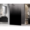 Mexen Kioto L tuš stena Walk-in 80 x 200 cm, ombre črna 8 mm, gun metal - 800-080-103-95-76