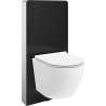 Mexen Lena Unterputz-WC-Set Tex Air G mit pneumatischem Gestell, WC-Schüssel Tornado und Soft-Close-Sitz, weiß