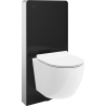 Mexen Lena ensemble mural WC cadre pneumatique Tex Air G avec cuvette WC et siège à descente lente, blanc - 615030224000A-70