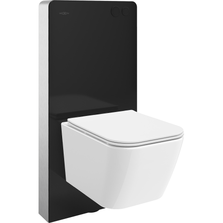 Mexen zestaw natynkowy WC stelaż pneumatyczny Tex Air G z miską WC Madox i deską wolnoopadającą, biały - 615030154000A-70